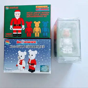 베어브릭 Xmas TWIN BE@RBRICK 산타KUBRICK