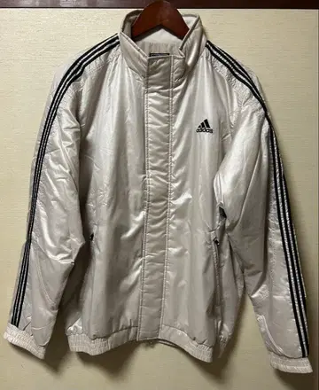adidas 남성용 골프웨어 베이지 패딩 자켓 L 사이즈 방한복