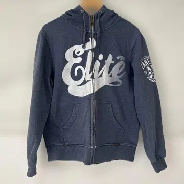 [ ZANEROBE ] 프론트 지퍼 후드티 네이비