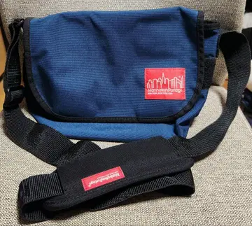 맨하탄 포티지 네이비 숄더백