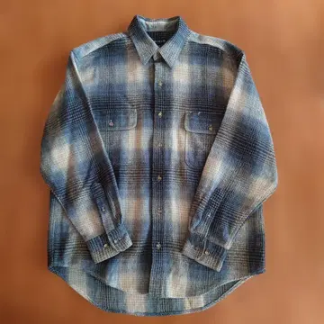 올드 유니클로 (네이비 택) UNIQLO 플란넬 셔츠 빈티지 유니클로