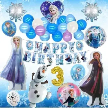 [ NEW ] 안나 벌룬으로 생일 버스데이 가랜드 풍선 장식