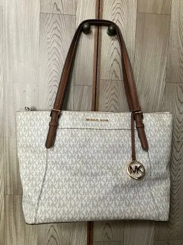 MICHAEL KORS 로고 프린트 토트백