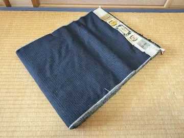 극상 본장 유키츠무기 옷감 중요 무형 문화재 모쿠 증권 첨부 미사용품