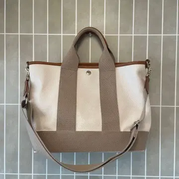 TOPKAPI 스코치 그레인 네오 레더 토트 백 숄더 포함 M