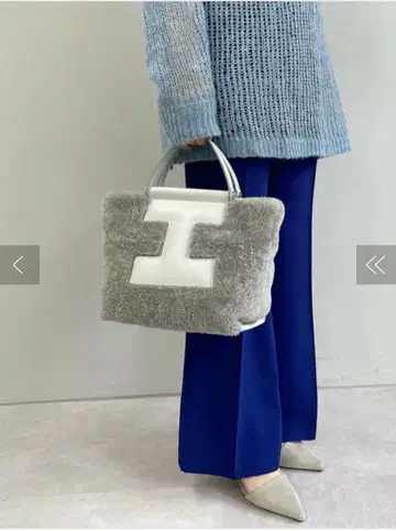 [ 새상품급 ] IACUCCI SORBETTO 무스탕 백