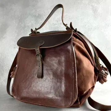 IL BISONTE 3way Candy bag leather brown
