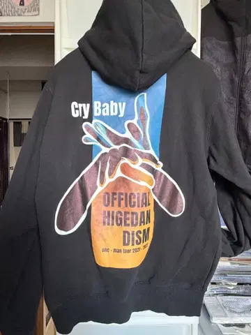 Cry Baby 후드 부착 후드티 HIGEDAN DISM 사이즈 M
