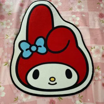 마이멜로디 실루엣형 러그