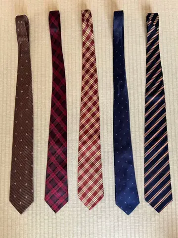 넥타이 5개 트레디셔널 CRICKET 오대륙