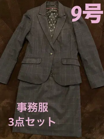 [새상품급] PATRICK COX 다크 그레이 체크 무늬 사무복 3