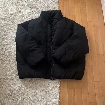 ap retro 블랙 다운 자켓