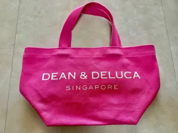 DEAN & DELUCA 토트백 싱가포르 한정판 핑크