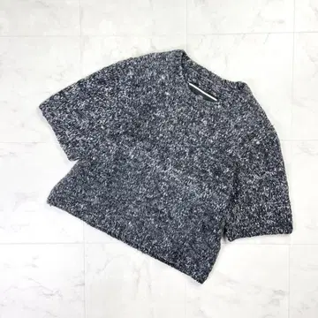 바이 마렌 빌거 울 혼방 와이드 실루엣 니트 그레이 XS*KD959