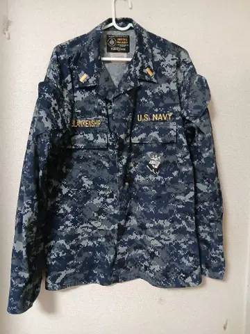 U.S. NAVY 카모플라쥬 자켓 M 사이즈