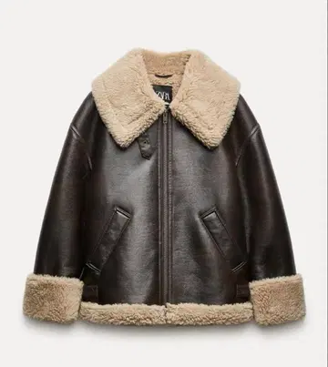 ZW COLLECTION 더블 페이스 라이더 자켓