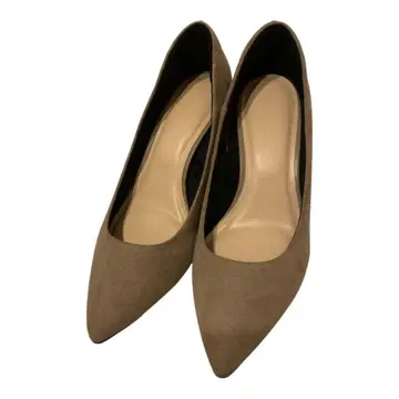 베이지 스틸레토 하이힐 22.5cm