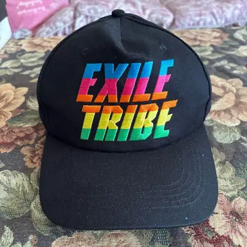EXILE TRIBE 컬러풀 로고 캡