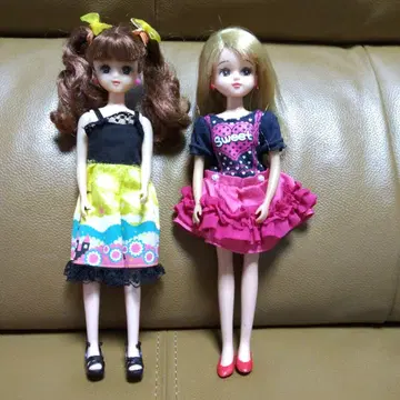 리카짱 인형 2체 세트
