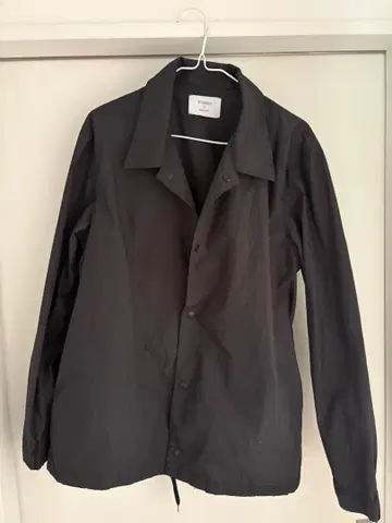 블랙 나일론 자켓