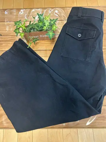 저지 배럴 레그 팬츠 UNIQLOS 사이즈