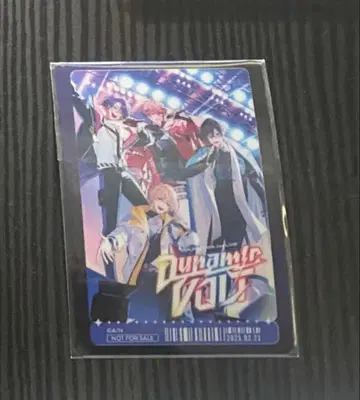 VOLTACTION 애니메이트 특전 클리어 카드 Dynamic VOLT