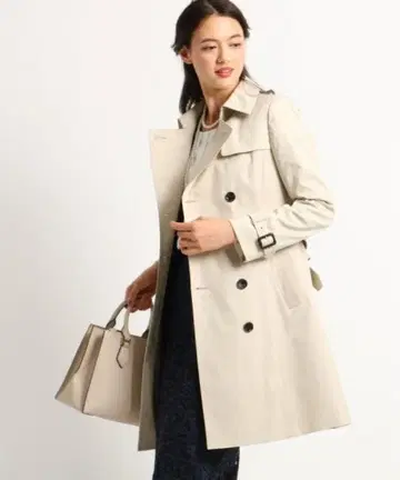 [ 양질 ] INDIVI 라이너 세트 트렌치 코트