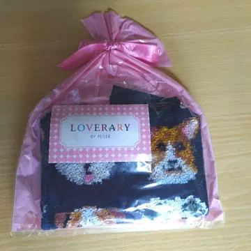 LOVERARY 라브라 리드 도기 마스크 파우치