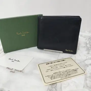 [ 인기 ] Paul Smith 블랙 접이식 지갑