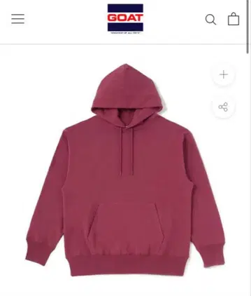 GOAT PULLOVER HOODIE 파일 안감 후드 맨투맨 XXL