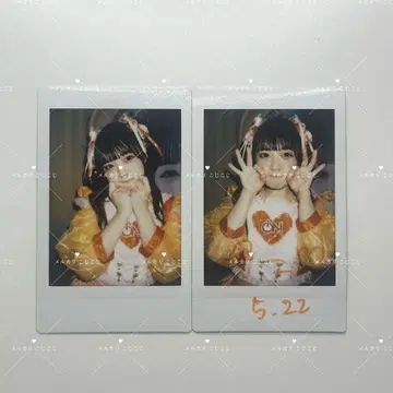 iON! 하나마루 페코 데뷔 라이브 초기 의상 폴라로이드