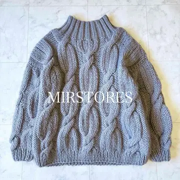 MIRSTORES 미아스토어 케이블 니트 오니온 스웨터