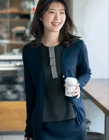 띠어리 9부 소매 풀오버 사무복 LL