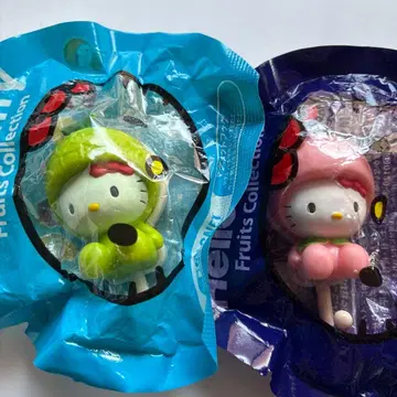 헬로키티 후르츠 컬렉션 마그넷 후크 peach melon