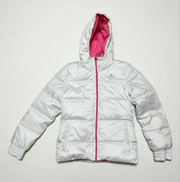 새상품급 adidas 여성용 다운 자켓 M63514 후드 부착 S
