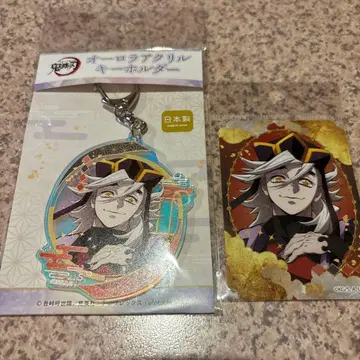 귀멸의 칼날 오로라 아크릴 키링 & 스티커 세트 도우마