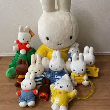 미피 레트로 봉제 인형 세트 4