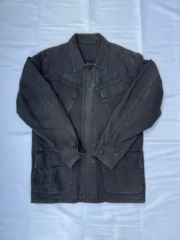 AVIREX ARMY 자켓 그레이 구제 의류 M 사이즈