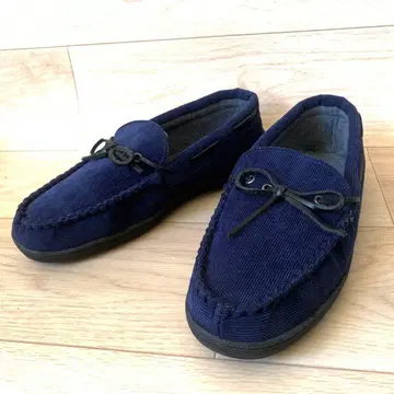 브룩스브라더스 슬립온 모카신 네이비