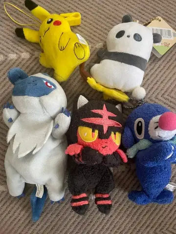 포켓몬 봉제 인형 세트 5체