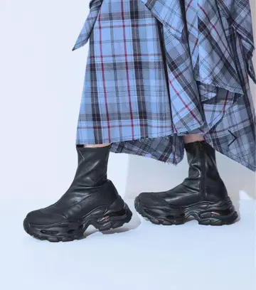 스트레치 클리어 스니커즈 부츠 JEANASIS