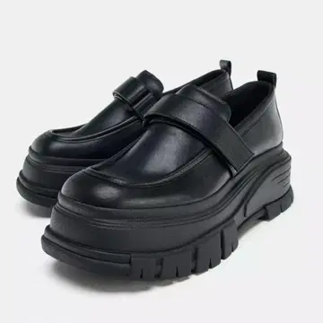 플랫폼 로퍼 블랙
