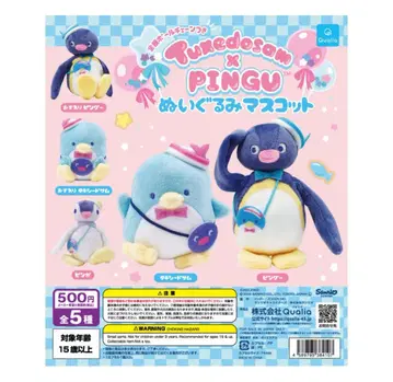 Tuxedosam x Pingu 봉제 인형 마스코트