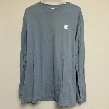 DISH// 롱 슬리브 T셔츠 블루