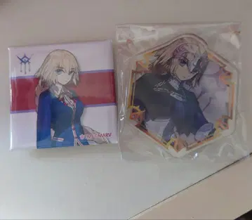 Fate/EXTELLA 스퀘어 캔뱃지 & 아크릴 배지 잔 다르크