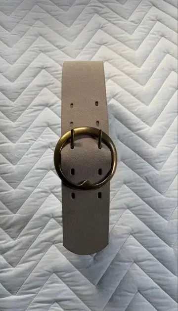 바나나리퍼블릭 스웨이드 소재 버클 벨트