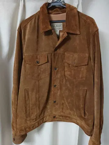 L.L.Bean 스웨이드 자켓 브라운