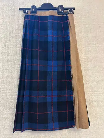 O'NEIL OF DUBLIN 체크 무늬 플리츠 스커트