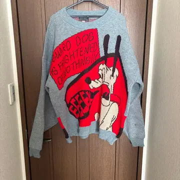 ICEBERG HISTORY 플루토 그레이 레드 트레이닝복 3X