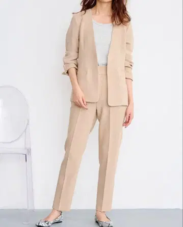 베이지 팬츠 셋업 ranan 라난